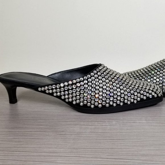 3.1 Phillip Lim Agatha Crystal Embellished Mule, Black, Womens Size 6 / 36 - Picture 7 of 11